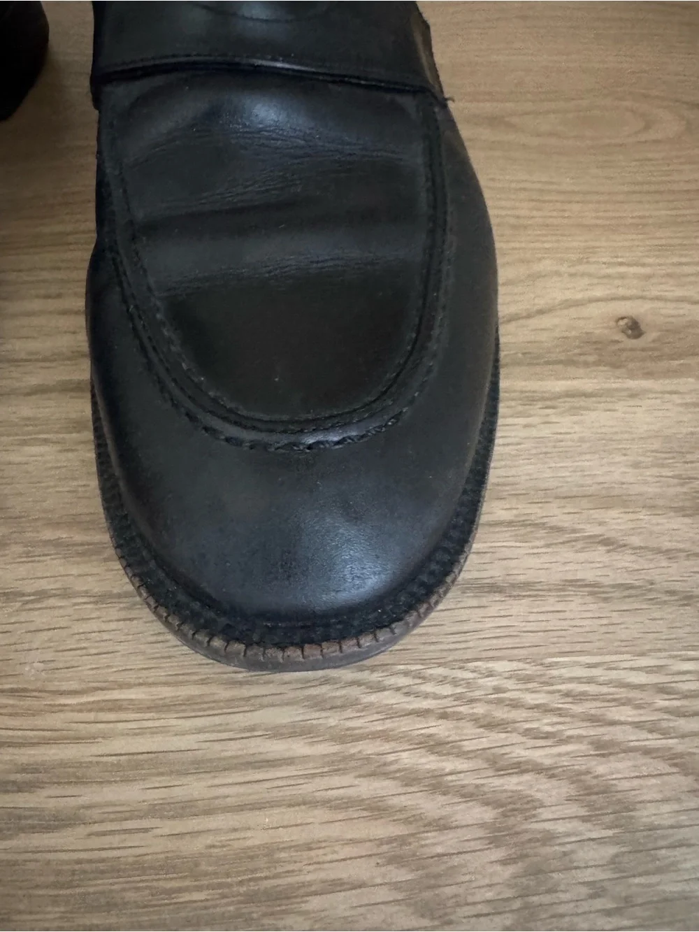 Johnston & Murphy Men's Black Loafers 9